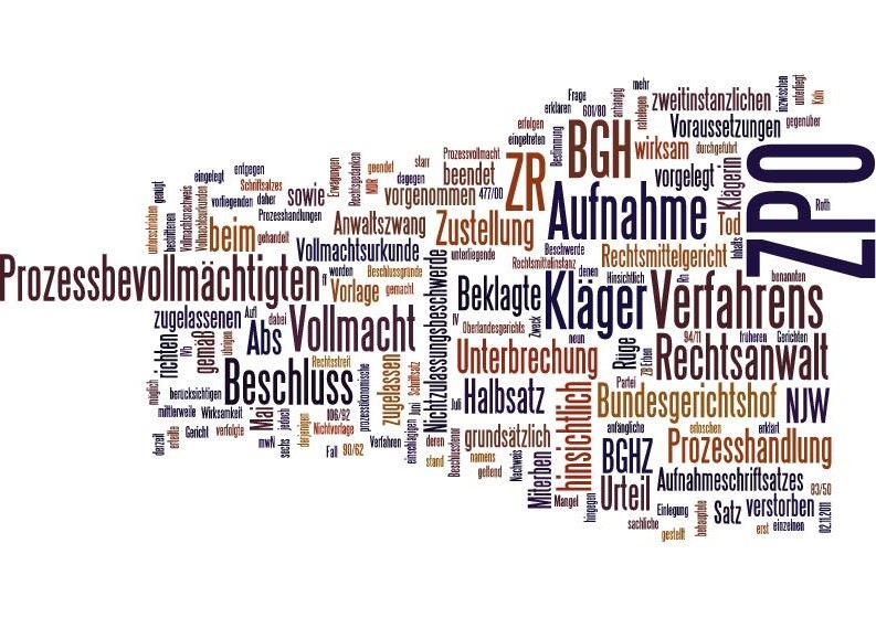 Wiederaufnahme Prozess durchen einen Miterben