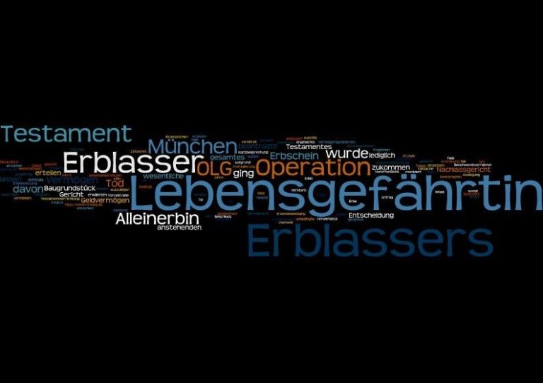 Beschluss des OLG München vom 15.05.2012