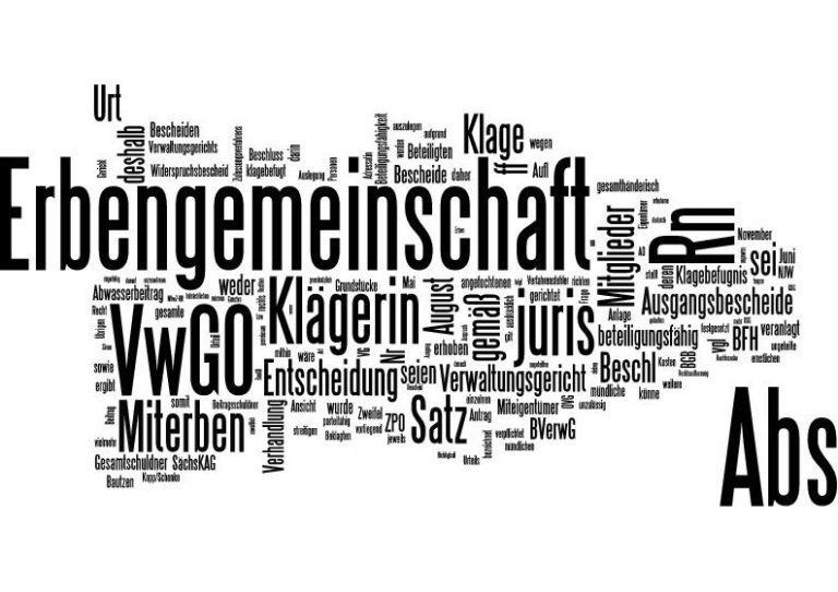 Beschluss des OVG Bautzen vom 11.03.2013 - Beteiligungsfähigkeit der Erbengemeinschaft am Verwaltungsprozess