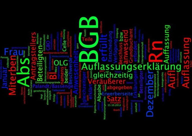 Erbengemeinschaft Auflassungserklärung