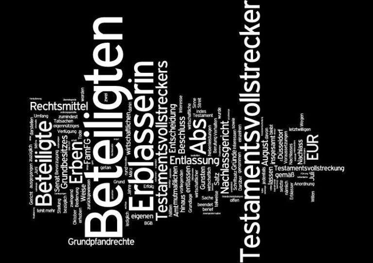 Testamentsvollstrecker Entlassung