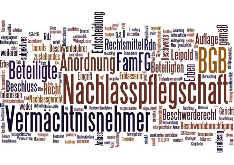 Vermächtnis Nachlasspflegschaft
