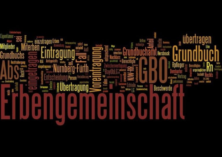 Erbengemeinschaft Grundbuch Voreintragung