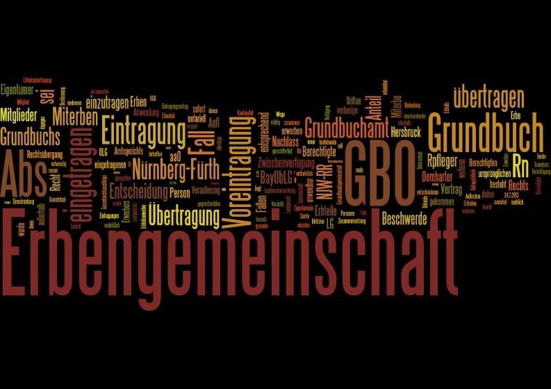 Erbengemeinschaft Grundbuch Voreintragung