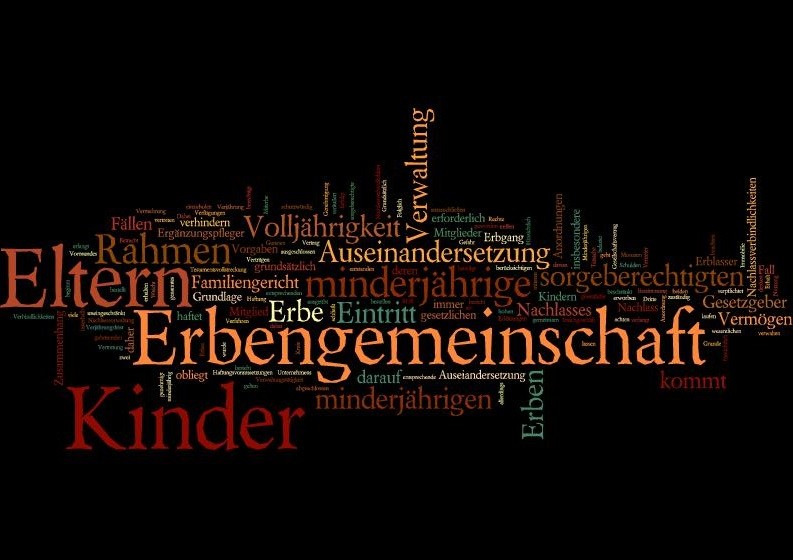 Erbengemeinschaft minderjähriger Erbe