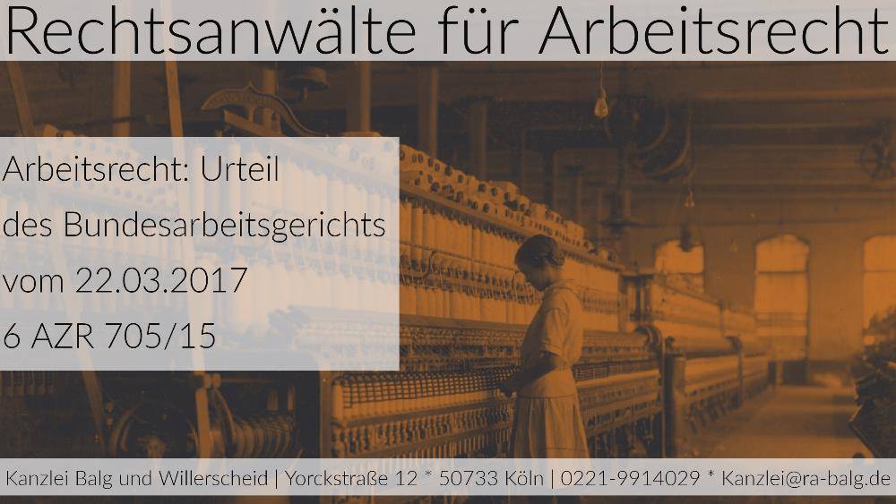 Arbeitsrecht: Kündigungsfrist Probezeit Arbeitsvertrag | Keine verkürzte Kündigungsfrist in der Probezeit bei unklar formuliertem Arbeitsvertrag | Urteil des Bundesarbeitsgerichts vom 22.11.2016 12 Sa 2416 - Rechtsanwälte Balg und Willerscheid - Köln Nippes
