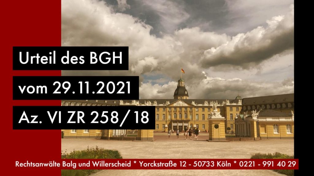 Die rechtskräftige Entscheidung über eine Geldentschädigung ist die Voraussetzung für deren Vererblichkeit - Von Rechtsanwalt und Fachanwalt Detlev Balg - Köln