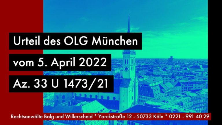 Bargeld Vermächtnis Testamentsauslegung | Auslegung eines auf Bargeld bezogenen Vermächtnisses | OLG München, Beschluss vom 05.04.2022, Az: 33 U 1472/21