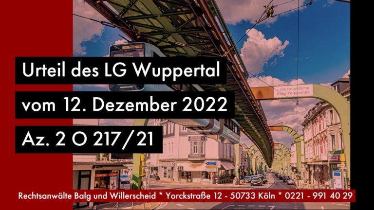 Alleinerbe Motivirrtum Anfechtung | Zur Anfechtung eines Testamentes bei Vorliegen eines Motivirrtums beim Erblasser bezogen auf den Erhalt einer Nachlassimmobilie | LG Wuppertal - Urteil vom 05.12.2022 - Aktenzeichen 2 O 317/21