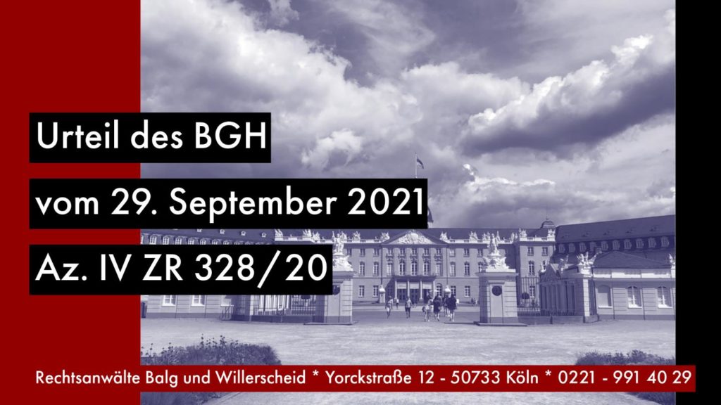 Wertermittlungsanspruch nach Veräußerung des Nachlassgegenstandes | Urteil des BGH vom 29.09.2021 | Aktenzeichen: IV ZR 328/20